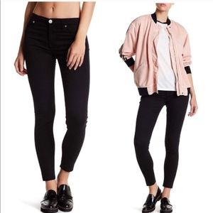 Hudson- Natalie Midrise Ankle Super Skinny, Sz 23